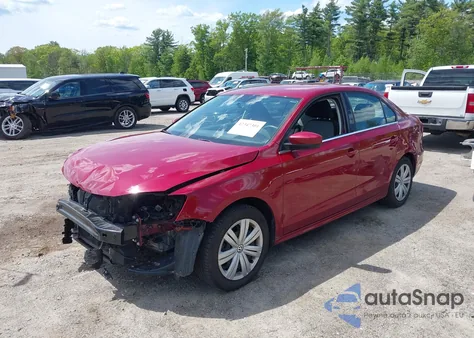 2017 Volkswagen Jetta 1.4T S from USA, damaged, VIN 3VW2B7AJ0HM389750